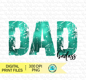 Badass Dad Png, Dad sublimation designs downloads, Father's Day sublimation, printable designs