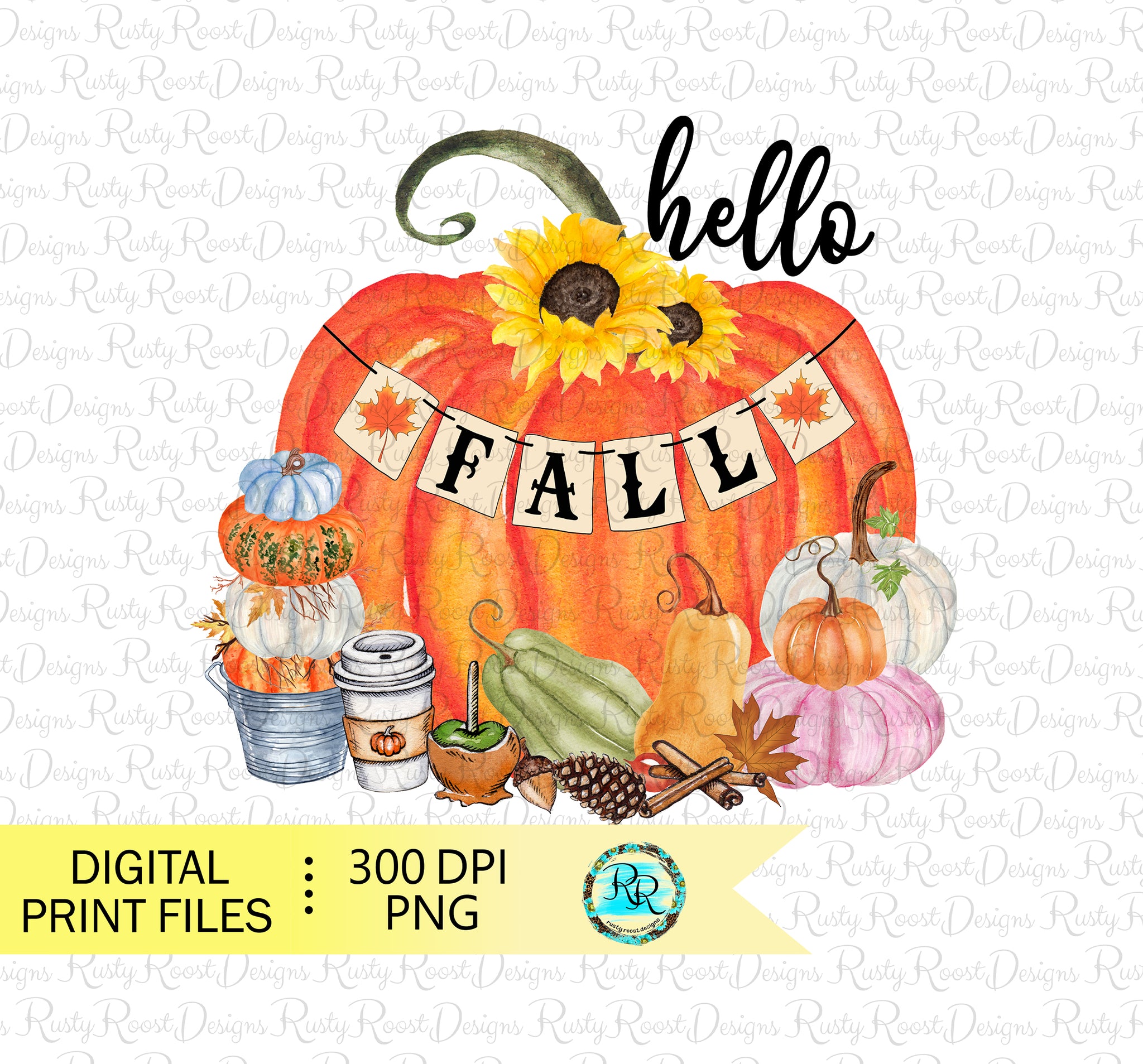 Printable Fall Thank You Gift Tags - Leopard Pumpkin - DIGITAL