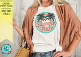 Summertime PNG, Summer sublimation designs downloads, Retro Summer Png, t-shirt designs